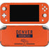 NFL Denver Broncos Orange Performance Series Nintendo Switch Lite Skin